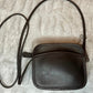 Vintage Brown Leather Coach Crossbody Bag
