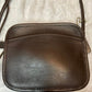Vintage Brown Leather Coach Crossbody Bag