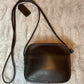 Vintage Brown Leather Coach Crossbody Bag
