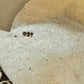 Vintage Sterling Silver Peacock Beaded Motif Earrings STUNNING!! 37.3 grams