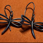 Pre-Owned James Avery Retired Silver Dangle Dragonfly Earrings