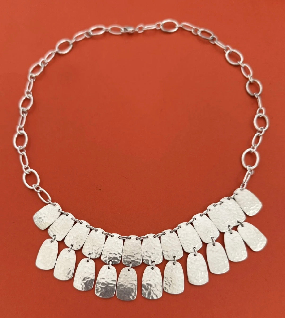 Brand New In Box James Avery Retired Silver Shimmering Elements Necklace 18”