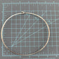 Pre-Owned James Avery Retired Sterling Silver Hook On Choker Necklace