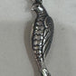 Pre Owned James Avery Retired Silver Peacock Pendant