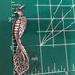 Pre Owned James Avery Retired Silver Peacock Pendant