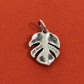 Pre-Owned James Avery Retired Sterling Silver Monstera Leaf Charm