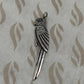 Pre-Owned James Avery RARE Retired Sterling Silver Parrot Pendant