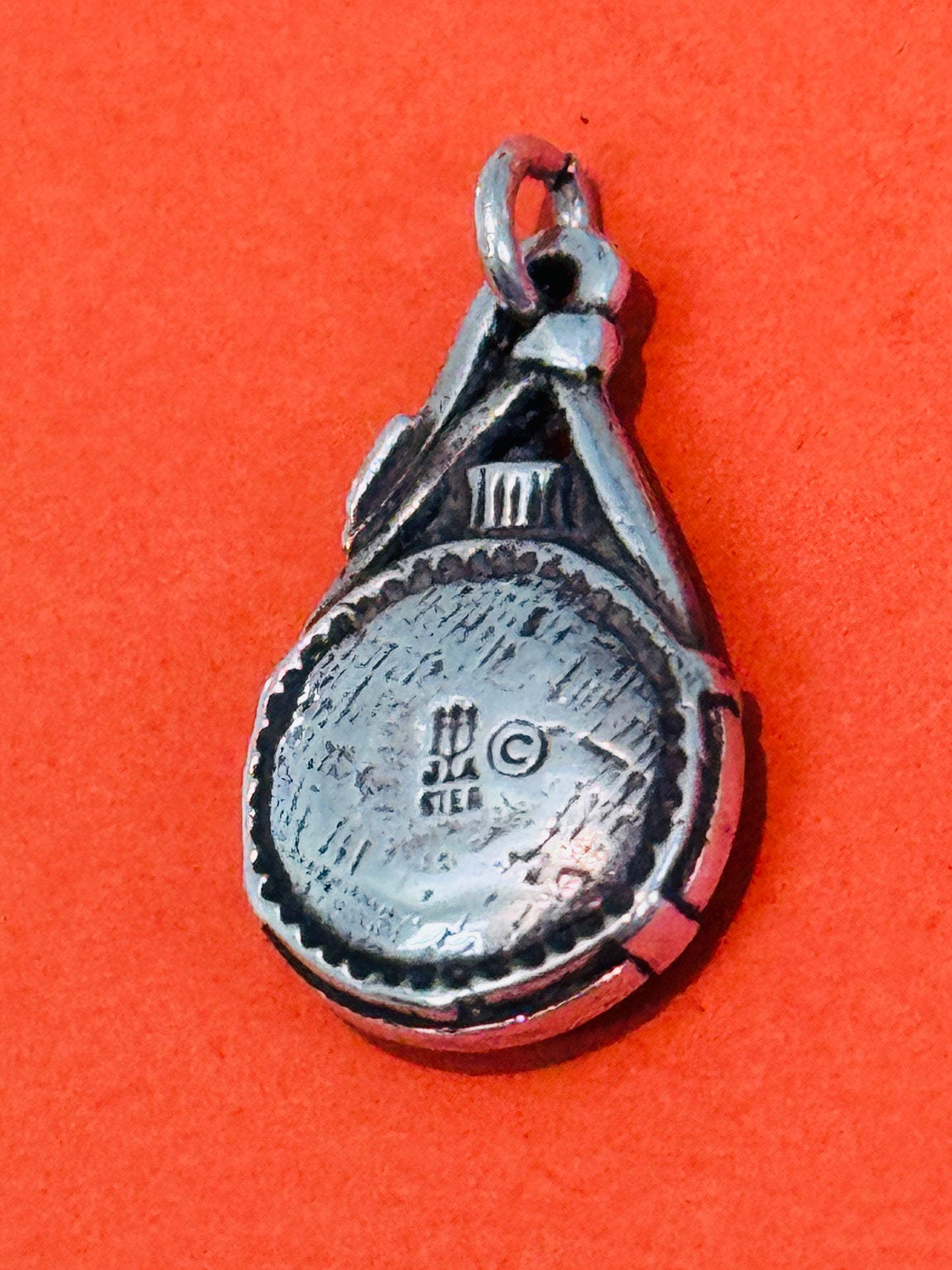 Pre owned James Avery Retired Rare Hard to Find Silver Canteen Charm