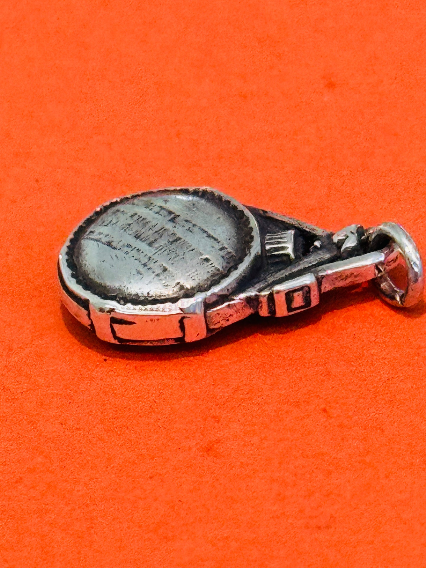 Pre owned James Avery Retired Rare Hard to Find Silver Canteen Charm