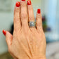 Pre Owned James Avery Retired Silver Spring Blossom Ring Size 7