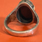 Pre Owned James Avery Retired Black Oval Onyx Ring Size 6.75