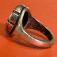 Pre Owned James Avery Retired Black Oval Onyx Ring Size 6.75