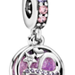 Pre Owned Authentic Pandora Infinity Hearts And Stars I Love You To Infinity Dangle Charm