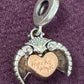 Pre Owned LADYBIRD & HEART DANGLE CHARM, 2022 PANDORA CLUB CHARM - PANDORA ROSE