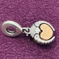 Pre Owned LADYBIRD & HEART DANGLE CHARM, 2022 PANDORA CLUB CHARM - PANDORA ROSE