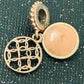 Pre Owned Genuine Pandora Rose Gold Love Makes A Family Pink Dangle Charm 787040EN153