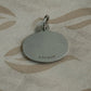 Pre-Owned James Avery RARE Retired Sterling Silver James Avery Oval Disc Charm