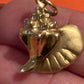 PreOwned James Avery Retired Rare HTF 14k Gold Spider Conch Sea Shell Charm