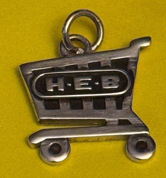 Pre Owned James Avery Retired Silver 100th Anniversary HEB Charm