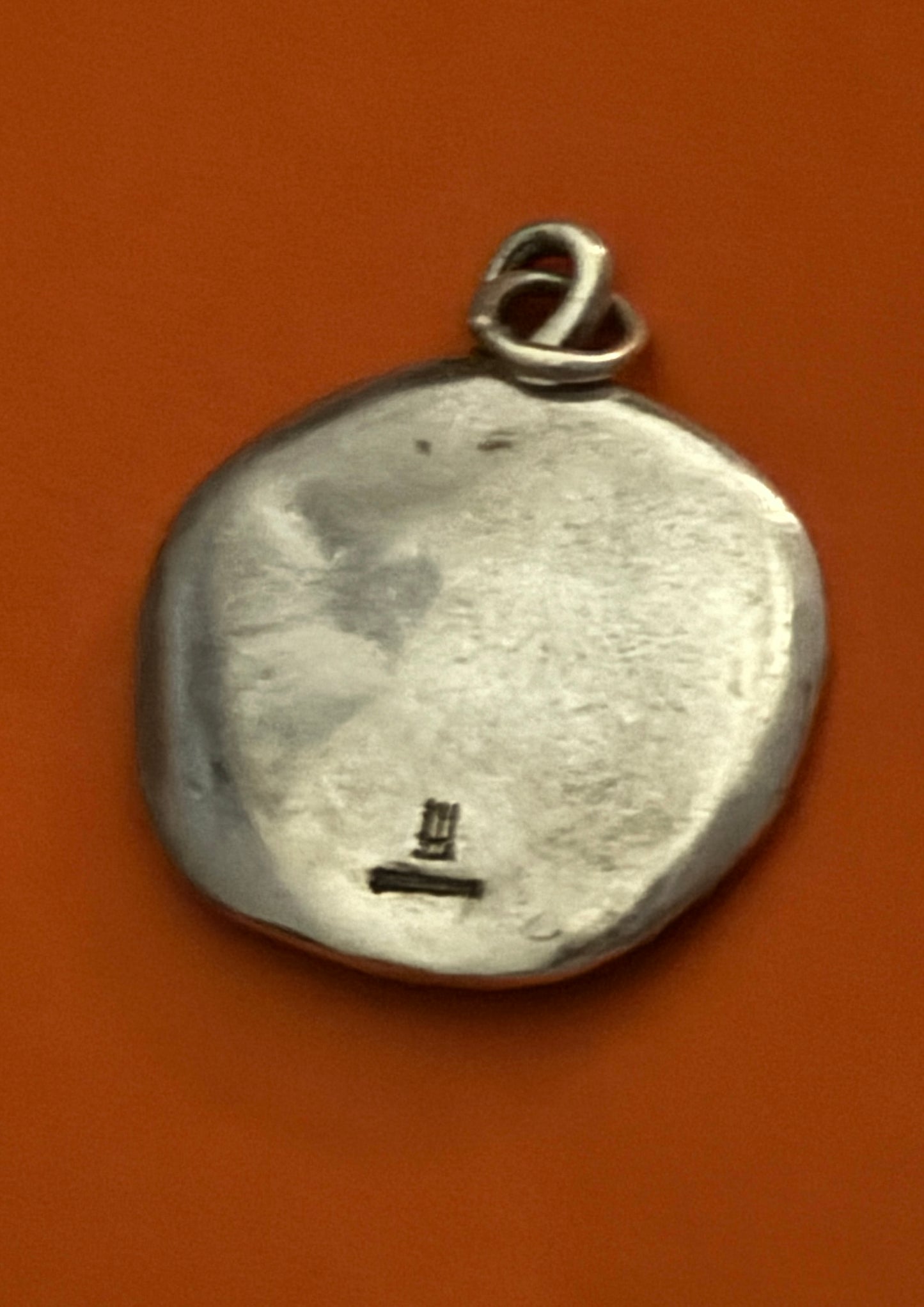 Pre Owned James Avery Retired Silver HTF Abstract Pisces Zodiac Pendant or Charm