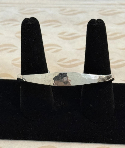 James Avery James Avery Retired Sterling Silver Hand Hammered Cuff Bracelet