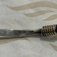 Pre-Owned James Avery Retired Sterling Silver And 14k Kalahari Hammered Bangle Bracelet