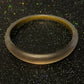 Pre Owned Alexis Bittar Lucite Champagne Gold Bangle Bracelet