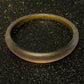 Pre Owned Alexis Bittar Lucite Champagne Gold Bangle Bracelet