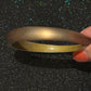 Pre Owned Alexis Bittar Lucite Champagne Gold Bangle Bracelet