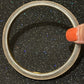 Pre Owned Alexis Bittar Lucite Champagne Gold Bangle Bracelet