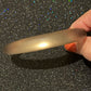 Pre Owned Alexis Bittar Lucite Champagne Gold Bangle Bracelet