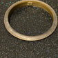 Pre Owned Alexis Bittar Lucite Champagne Gold Bangle Bracelet