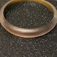 Pre Owned Alexis Bittar Lucite Champagne Gold Bangle Bracelet