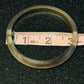 Pre Owned Alexis Bittar Lucite Champagne Gold Bangle Bracelet