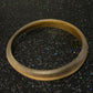 Pre Owned Alexis Bittar Lucite Liquid Gold Bangle Bracelet