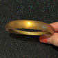 Pre Owned Alexis Bittar Lucite Liquid Gold Bangle Bracelet