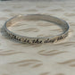 Pre-Owned James Avery Retired 925 Silver  “This is the day the Lord Has Made…” Bangle