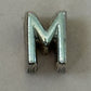 Pre Owned 925 Silver PANDORA M Initial Charm Slider