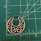 Pre-Owned James Avery Retired Sterling Silver Open Scroll Hoop Ear Hooks