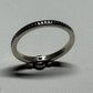 Pre-Owned James Avery RETIRED RARE Sweetheart Ring with Lab-Created Ruby Ring Size 7.5
