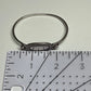 Pre-Owned James Avery Retired Sterling Silver Engravable Hook On 2.5” Bracelet
