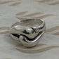 Pre-Owned James Avery Retired Sterling Silver Cadena Knot Ring Size 9