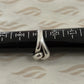Pre-Owned James Avery Retired Sterling Silver Cadena Knot Ring Size 9