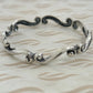 Pre-Owned James Avery Retired Sterling Silver Europa Scroll Bangle Bracelet