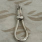 Pre-Owned James Avery Retired Silver Fob Charm Or Pendant Holder