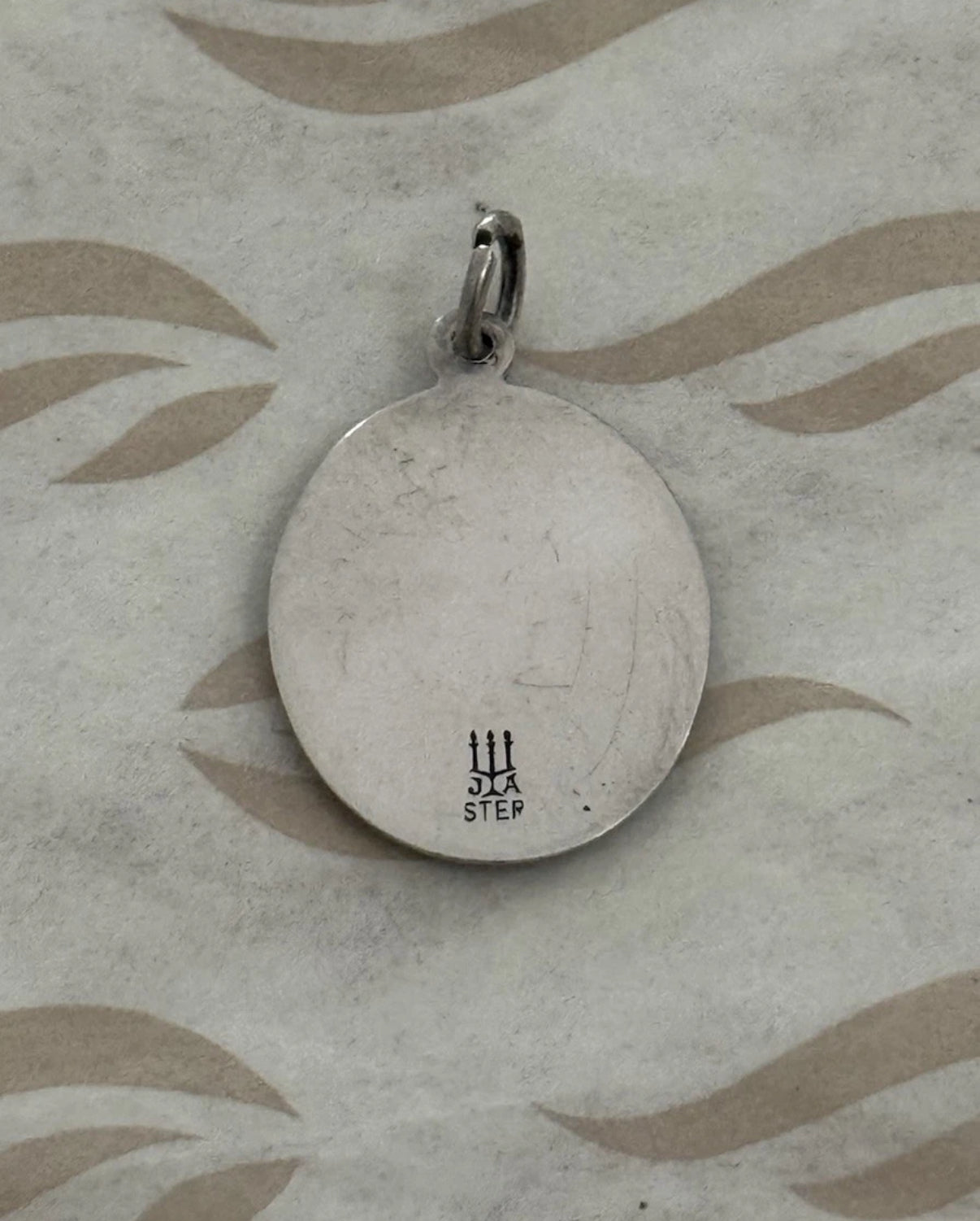 Pre-Owned James Avery Sterling Silver RARE RETIRED Cross & Double Anchor Pendant