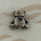 Pre-Owned James Avery Sterling Silver Retired Teddy Bear Stud Earrings