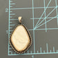 Pre-Owned James Avery Retired Sterling Silver & 14k Alessandra Mother of Pearl Pendant