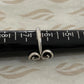 Pre-Owned James Avery Retired Sterling Silver Scroll Heart Ring Size 6.5