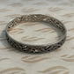 Pre-Owned James Avery Retired Sterling Silver Entitled Apollonia Bangle Bracelet